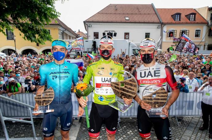 Pogacar, campeón del Tour de Eslovenia.