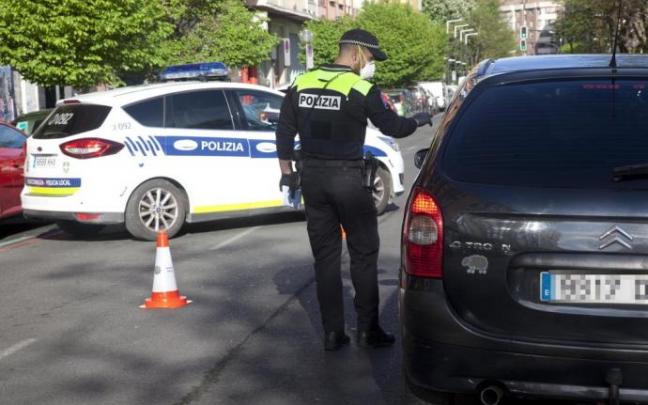 Agente de la Policía Local de Vitoria.