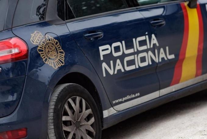 Vehículo de la Policía Nacional.