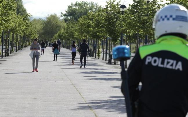 Control de la Policía.