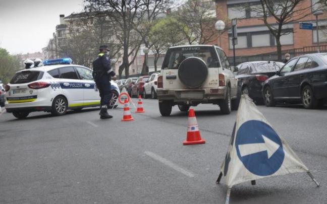 Control de la Policía Local de Vitoria