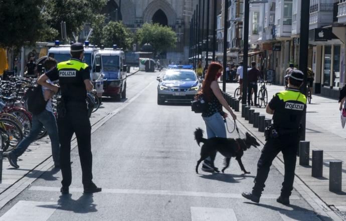 Agentes de la Policía Local de Vitoria