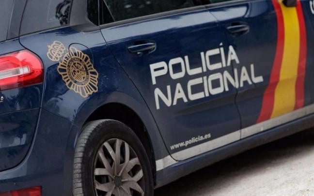 Un vehículo de la Policía Nacional.