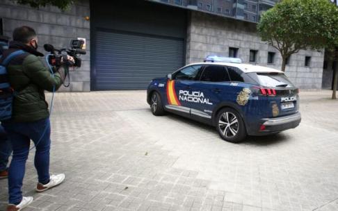 Un coche de la Policía Nacional