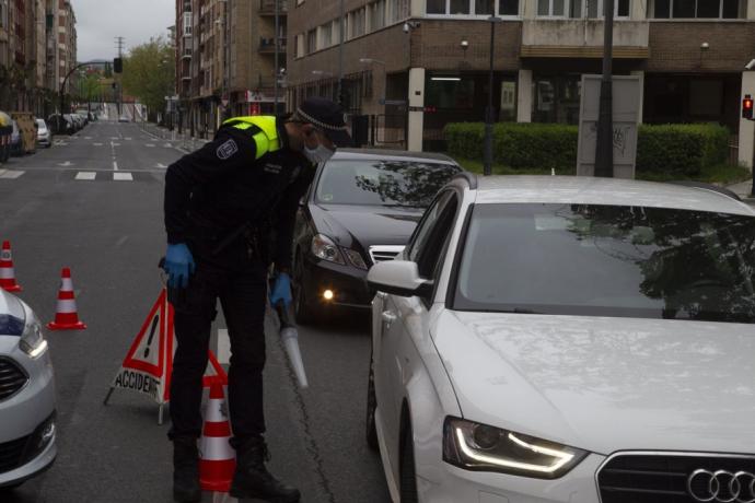 Control de la Policía Local de Vitoria