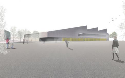 Así será el polideportivo de Buztintxuri, el más grande de Navarra