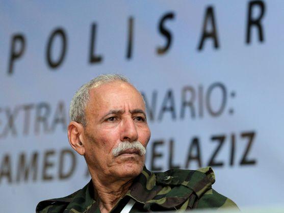 El líder del Frente Polisario, Brahim Ghali