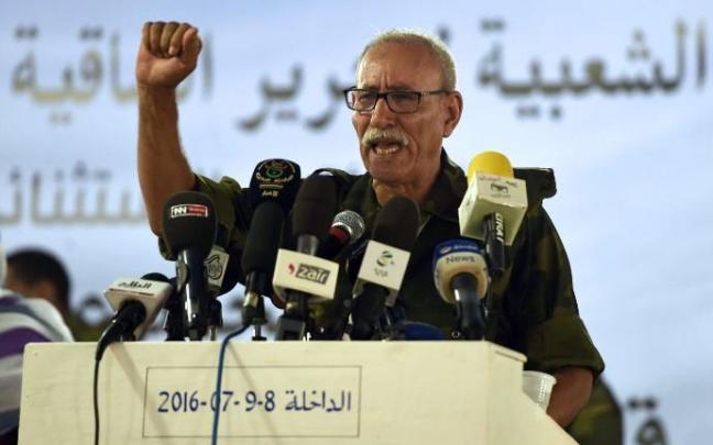 El líder del Frente Polisario, Brahim Ghali. El líder del Frente Polisario, Brahim Ghali.