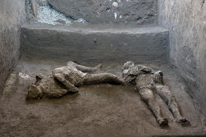 Una imagen de Pompeya.