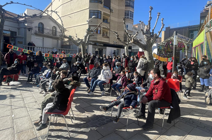 Asistentes a la presentación del proyecto 'Porrusalda'