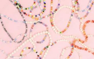 Collar cuentas. Collar cuentas.