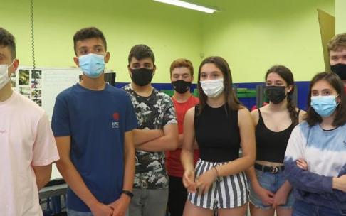 El equipo Goalvolution de la Ikastola Begoñazpi