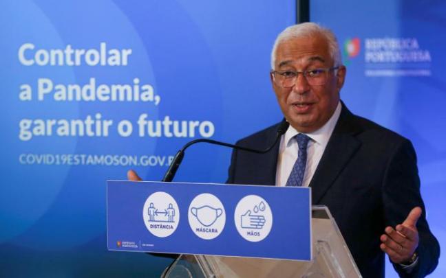 El primer ministro portugués, Antonio Costa, analiza la situación de la pandemia en el país. El primer ministro portugués, Antonio Costa, analiza la situación de la pandemia en el país.