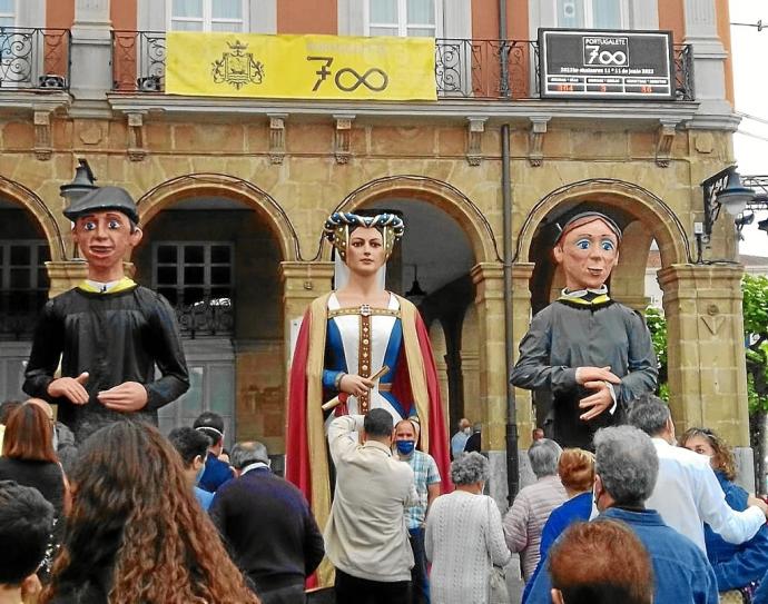 Portugalete ha celebrado ya actos por su futuro 700 cumpleaños. Foto: M. A. Pardo