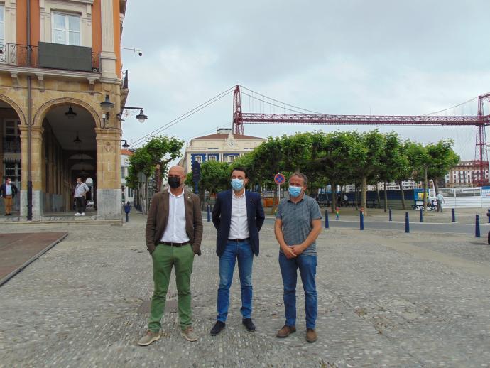 Portugalete, Ondarroa y Lekeitio, villas fundadas por María Díaz de Haro, se reunieron ayer.