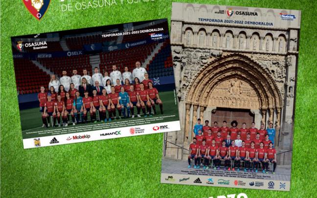 Pósteres de Osasuna y Osasuna femenino, gratis con Diario de Noticias Pósteres de Osasuna y Osasuna femenino, gratis con Diario de Noticias