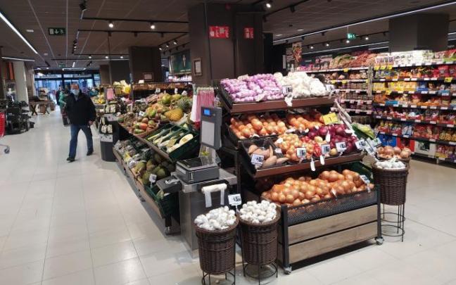 El encarecimiento de los precios de la alimentación afectó a la subida del IPC.