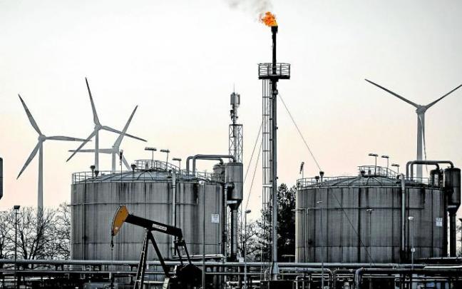 Planta petrolífera en Emlichheim, en Alemania, país que importa gran parte del gas ruso.
