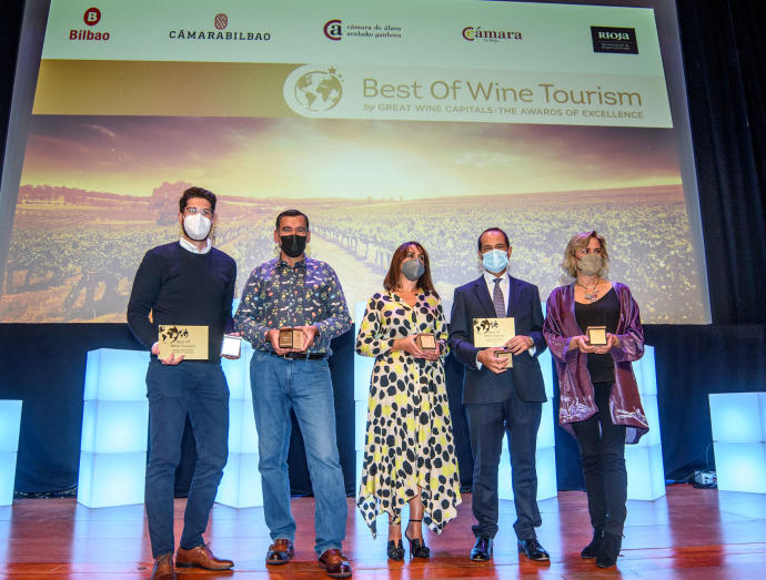 Premiados Best Of Wine Tourism 2022 Bilbao-Rioja.