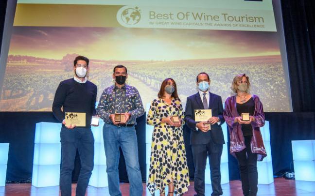 Premiados Best Of Wine Tourism 2022 Bilbao-Rioja. Premiados Best Of Wine Tourism 2022 Bilbao-Rioja.