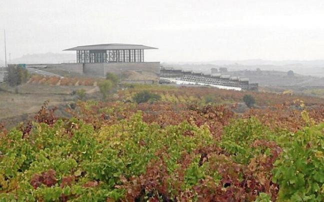 Vista de la bodega Baigorri