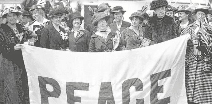 Imagen de las mujeres del congreso de La Haya de 1915. Foto: Liga Internacional de las Mujeres por la Paz y la Libertad