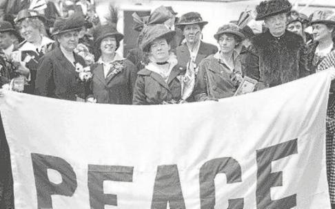 Imagen de las mujeres del congreso de La Haya de 1915. Foto: Liga Internacional de las Mujeres por la Paz y la Libertad