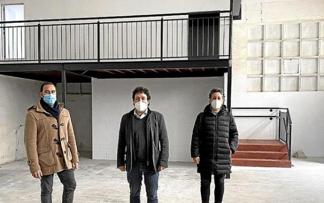 Iban San Martin, Xabier Txurruka e Irune Urbieta. Foto: N.G.