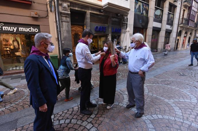 La Cofradía de Begoña ha presentado hoy los actos del Día de la Amatxu