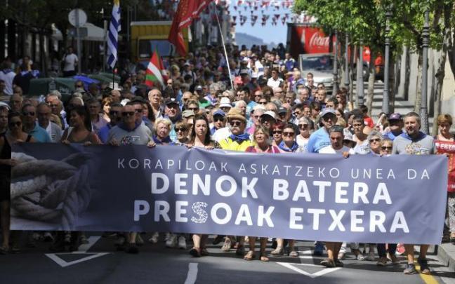Manifestación en favor de los presos Manifestación en favor de los presos