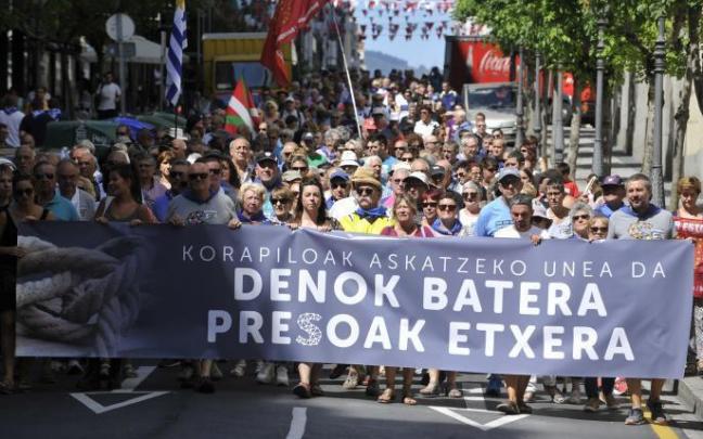 Manifestación en favor de los presos Manifestación en favor de los presos