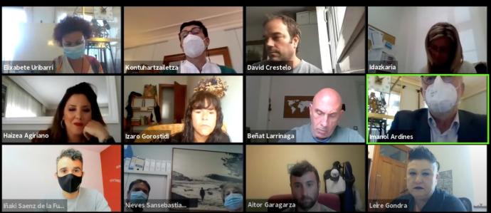 El pleno en el que se aprobaron los presupuestos volvió a ser telemático.