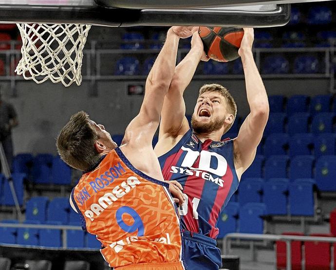 El Valencia Basket fue el verdugo del Baskonia en el pasado play off de la ACB. Foto: Alex Larretxi