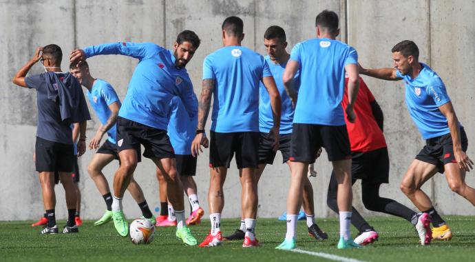 Primer entrenamiento de pretemporada del Athletic.