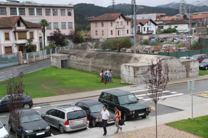 El refugio de Astra, uno de los pocos que se pueden visitar en Gernika-Lumo.