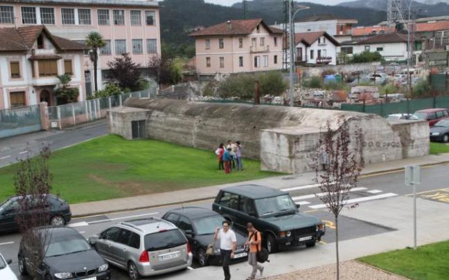 El refugio de Astra, uno de los pocos que se pueden visitar en Gernika-Lumo.