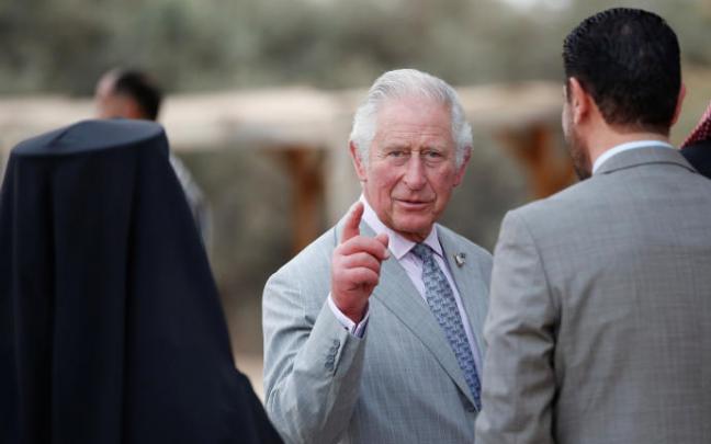 El príncipe Carlos, heredero de la corona británica.