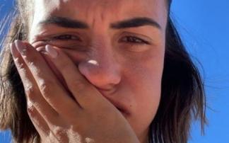 Sofía Suescun, angustiada en uno de sus 'stories'. Sofía Suescun, angustiada en uno de sus 'stories'.