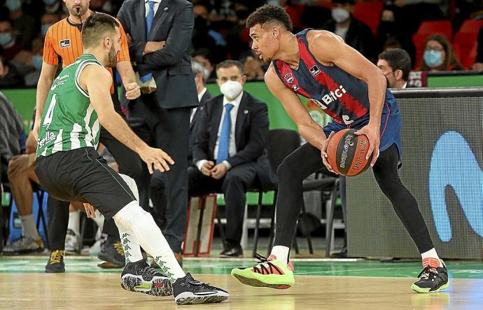 El Baskonia sufrió más de lo esperado en la pasada jornada de la ACB contra el Betis.