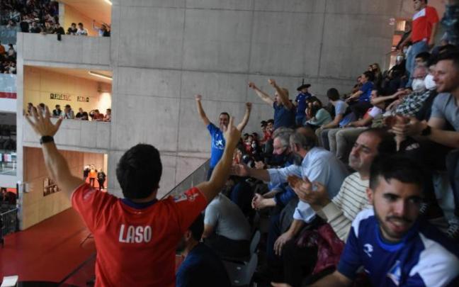 El público, el domingo en el Bizkaia.
