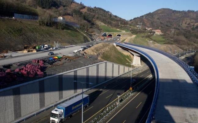 Punto en el que se unirá la Supersur con la autopista AP-68 a la altura de Arrigorriaga y donde se inicia el tramo con peaje.