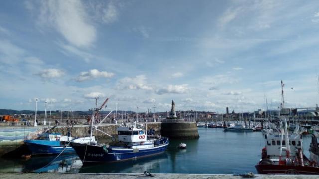 Puerto de Santurtzi.