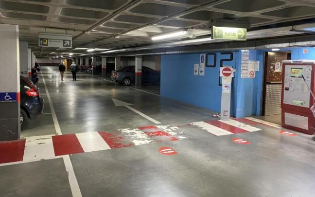 Los puntos de recarga para coches eléctricos se ubicarán en el parking subterráneo de Landako. Los puntos de recarga para coches eléctricos se ubicarán en el parking subterráneo de Landako.