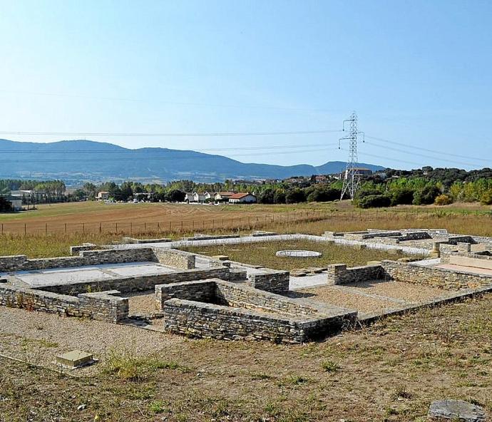 Restos del asentamiento en Iruña-Veleia. Foto: P. J. P.