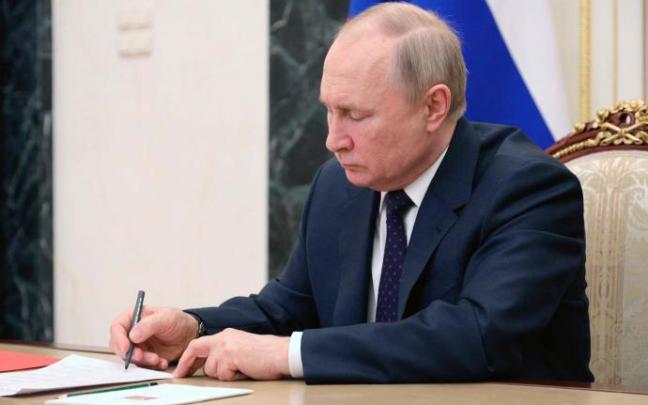 Vladímir Putin, presidente de Rusia.