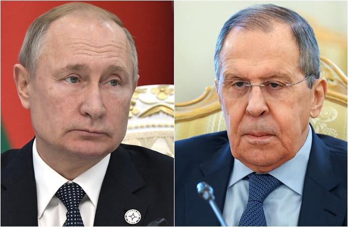 Putin y Lavrov, entre los nuevos sancionados por la UE.