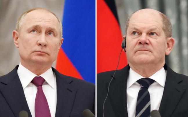 El Gobierno alemán afirma que la llamada telefónica a Scholtz fue iniciativa de Putin