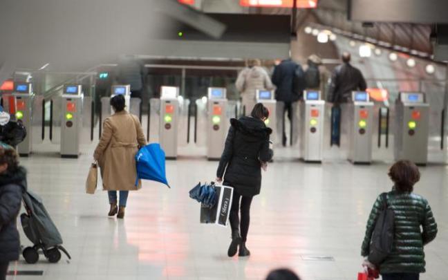 Estación de Metro Bilbao.