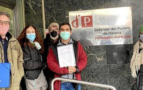Representantes de las asociaciones que han puesto la queja. Foto: cedida Representantes de las asociaciones que han puesto la queja. Foto: cedida
