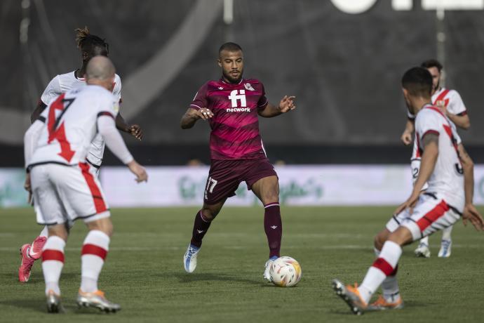 Rafinha fue el mejor realista del partido que ha enfrentado a los txuri-urdin contra el Rayo en Vallecas